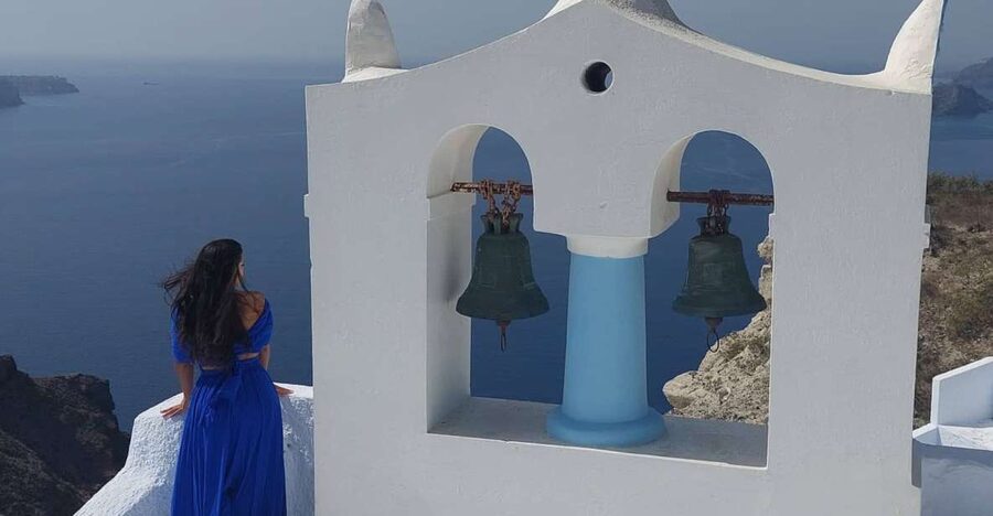 Santorini: Private Full Day Sunset Tour with Dinner - Key points at a glance