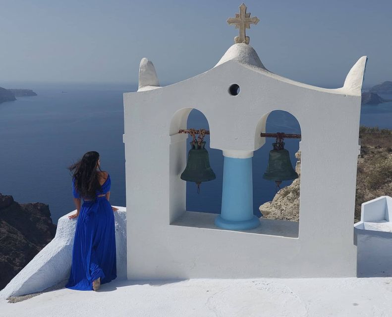 Santorini: Private Full Day Sunset Tour with Dinner - Imerovigli gives you two sides of the island
