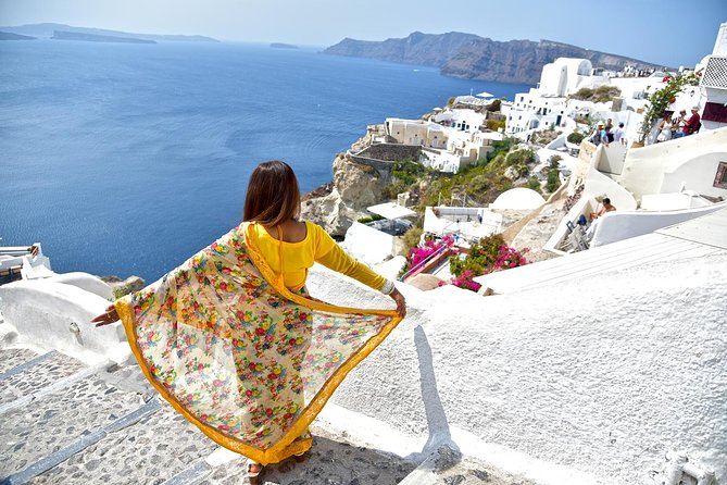 Santorini Private Full Day Tour 9 hours - Perissa and Perivolos black-sand beaches