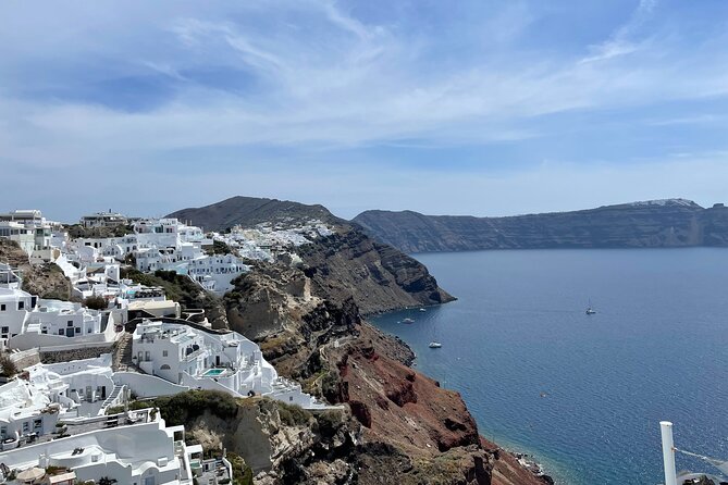 Santorini Private Island Tour & Winery Lunch at Domaine Sigalas - Oia with one hour for the famous village