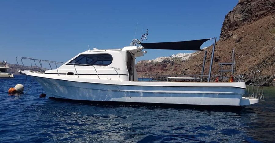 Santorini: Private Motorboat Cruise and Volcano Hike - What to pack for the volcano and hot springs