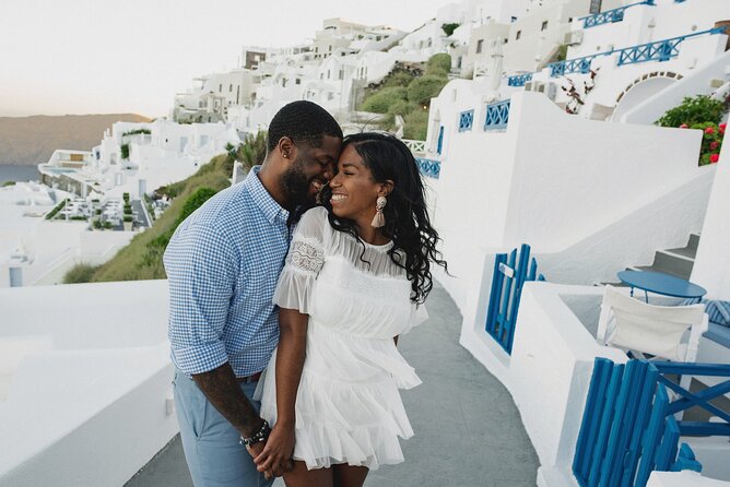 Santorini - Private Photoshoot with a Top Local Photographer - Pyrgos for a quieter village feel