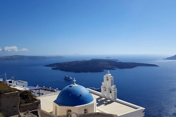 Santorini Private Romantic Tour with Dinner & Wine Tasting - Red Beach: a quick look at volcanic Santorini