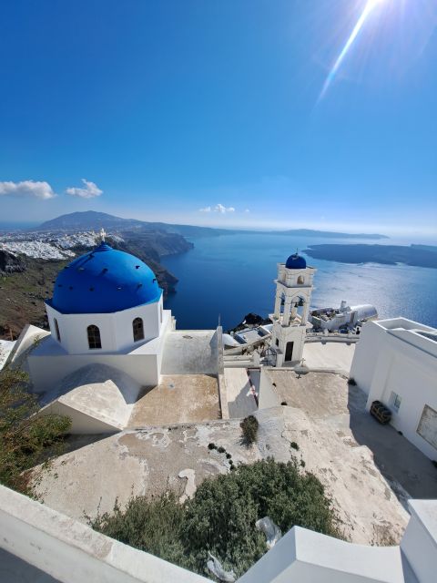 Santorini: Private Sightseeing Half-Day Tour - Prophet Elijah changes the view completely