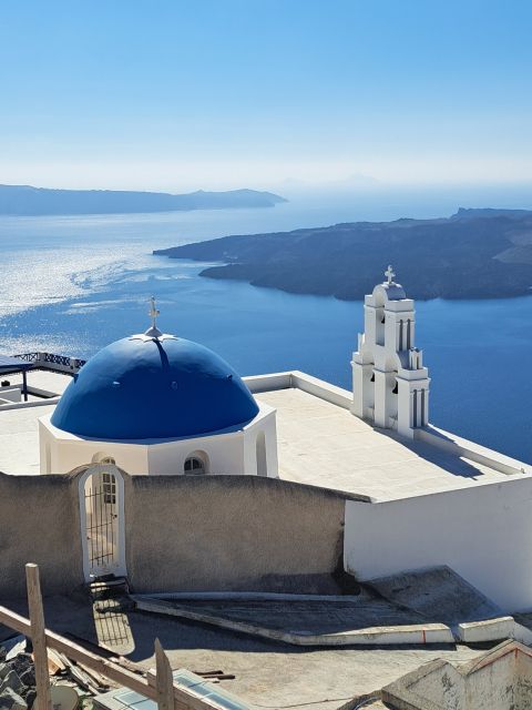 Santorini: Private Sightseeing Half-Day Tour - Perivolos brings beach time and easy refreshments