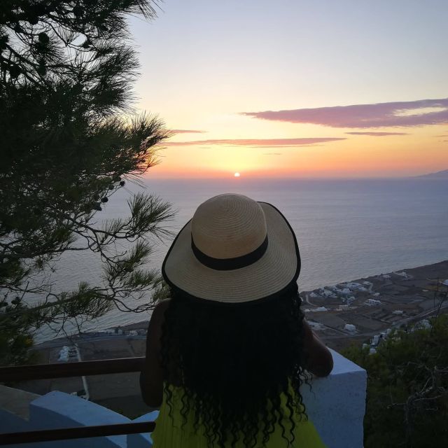 Santorini: Private Sunrise Tour with Breakfast and Oia Visit - Firostefani and the Three Bells of Fira