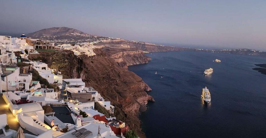 Santorini: Private Tour by Local Guide - Black beaches show Santorini’s volcanic side