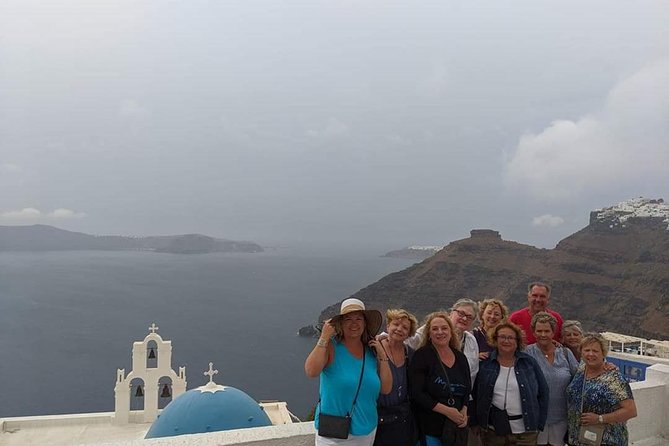 Santorini Private Tour Popular Destinations - Prophet Elias Monastery at 600 meters
