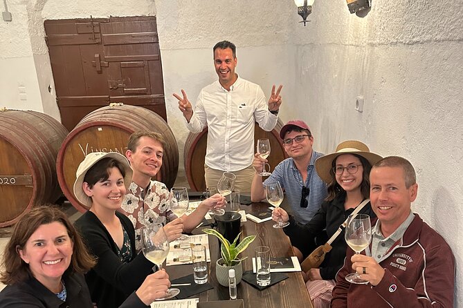Santorini Private Wine Tasting Tour: Up to 4 Wineries & Lunch - Gaia Winery by the sea