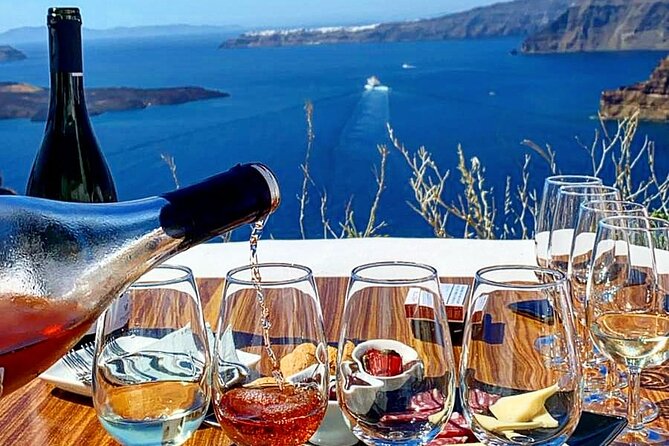 Santorini Private Wine Tour at Sunset with Tastings and Pictures - Three Santorini wineries in four to five hours