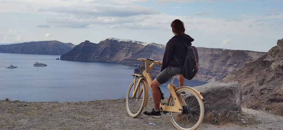 Santorini's Handcrafted Wooden E-Bike Rental - Key points to know before you book