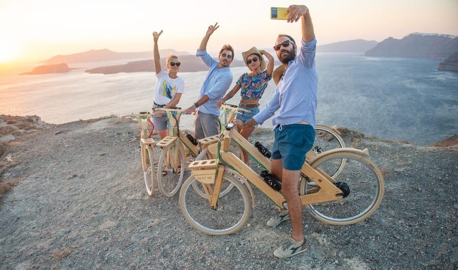 Santorini's Private 2-hour Wooden E-bike Tour - Key points to know before booking