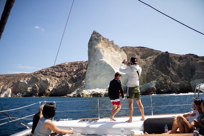 Santorini Sailing Catamaran Daily Cruises w/ Greek BBQ @Thirasia - What the $126 price includes in real value