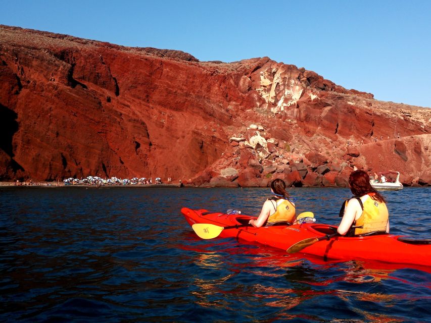Santorini: Sea Kayaking with Light Lunch - How hard is the paddling?