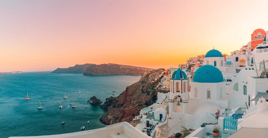 Santorini: Shore Trip to Bypass Cable Car with Boat Transfer - Black Beach brings a change of pace