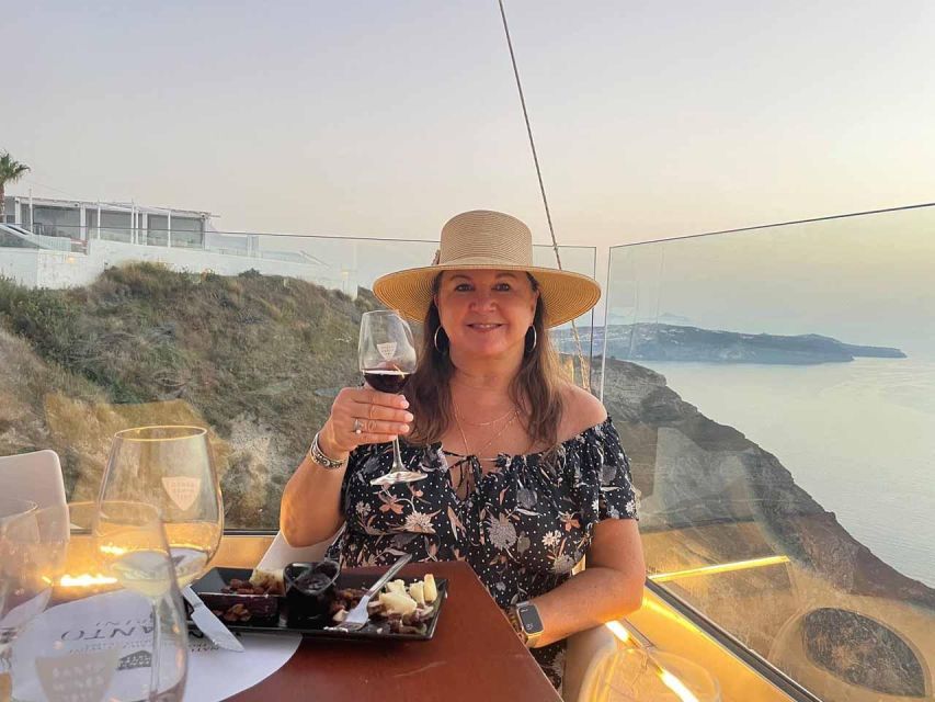 Santorini: Small-Group Sunset Wine Tour with Santo Winery - Estate Argyros: comparing another producer