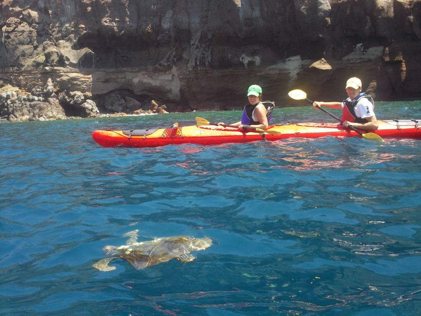 Santorini: South Sea Kayaking Tour with Sea Caves and Picnic - Key points at a glance