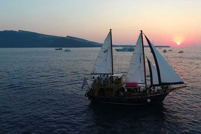 Santorini Sunset Cruise in Caldera - Walking across Nea Kameni’s active volcano