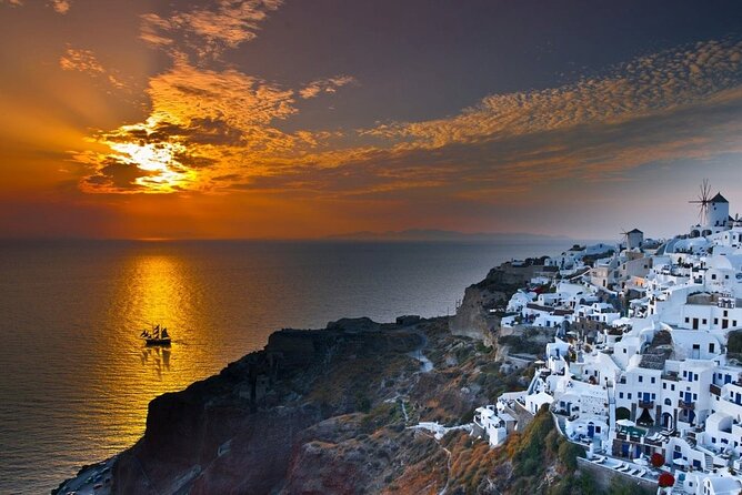 Santorini Sunset Dinner Cruise Including Nea Kameni Visit - Walking across Nea Kameni’s volcanic ground