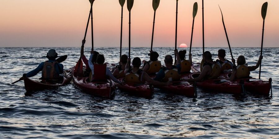 Santorini: Sunset Sea Kayak with Light Dinner - Why this is a better sunset plan than a crowded viewpoint