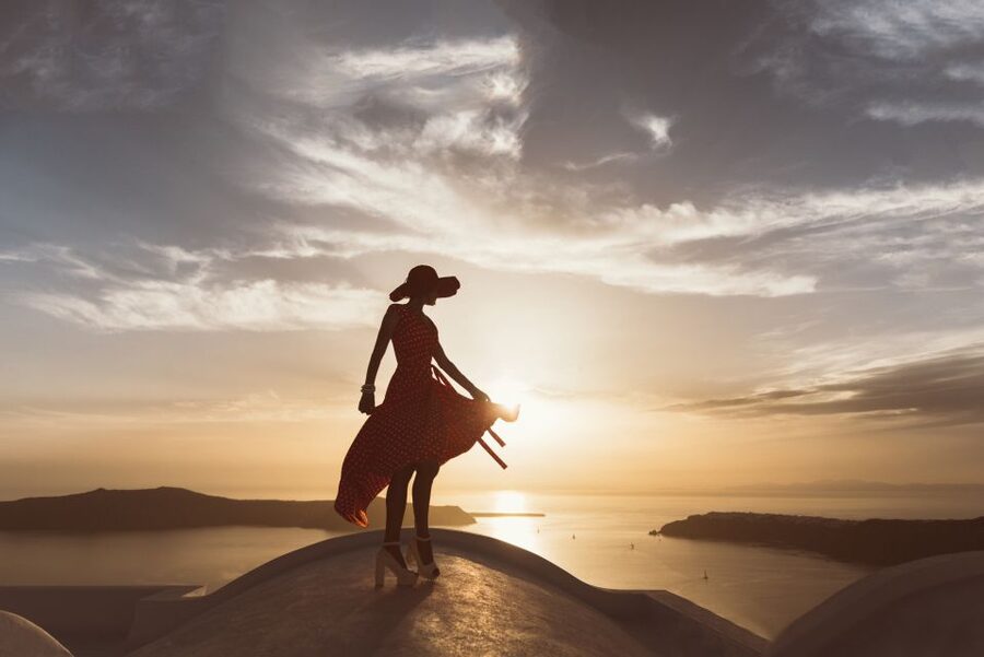 Santorini: Sunset Walking Tour with Local Food and Drinks - Souvlaki, Greek products, and a proper local meal