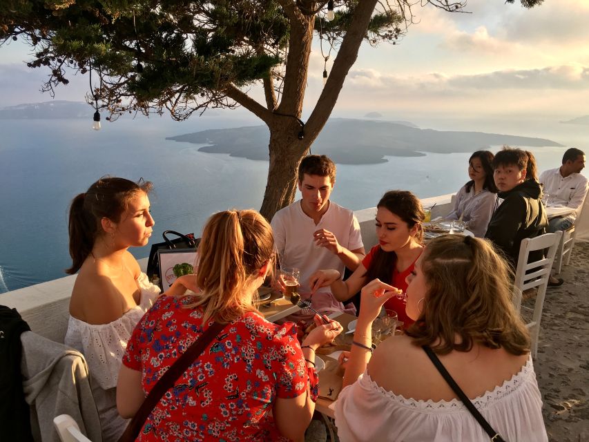 Santorini: Sunset Walking Tour with Local Food and Drinks - The final spirits tasting in Fira