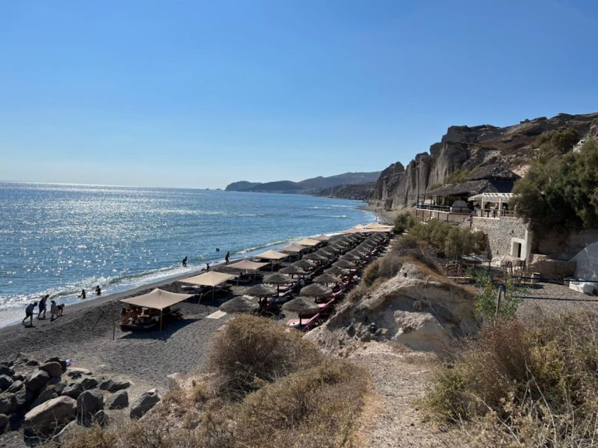 Santorini: Tailor-Made 6Hours Private Tour - Perissa Black Sand Beach
