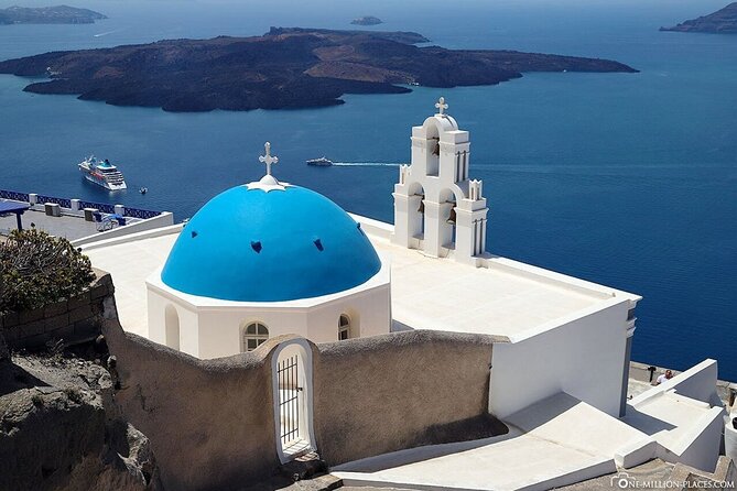Santorini: The best 4-hours Sightseeing Private Tour! - Fifteen minutes at the Three Bells of Fira