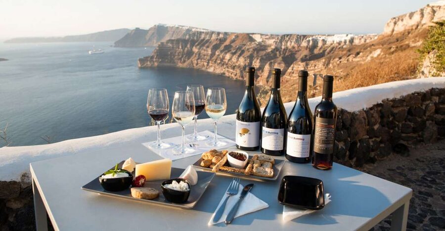 Santorini: Three Wineries and One Brewery Tour with Tastings - Key points at a glance