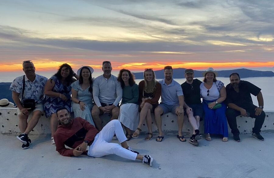 Santorini: Three Wineries and One Brewery Tour with Tastings - The final winery and the changing finish