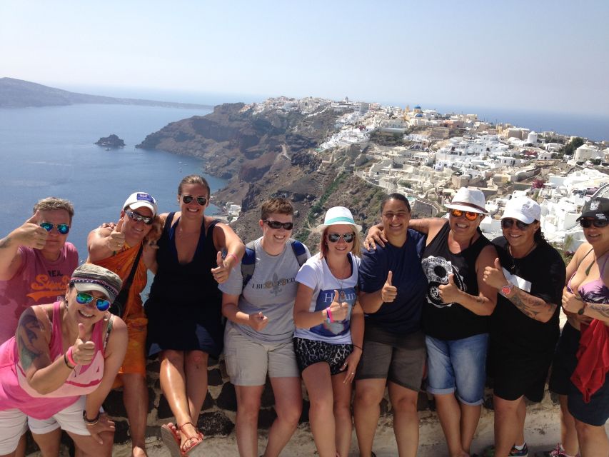 Santorini: Top Sights Small-Group Tour with Local Guide - Imerovigli and Firostefani: the first great views