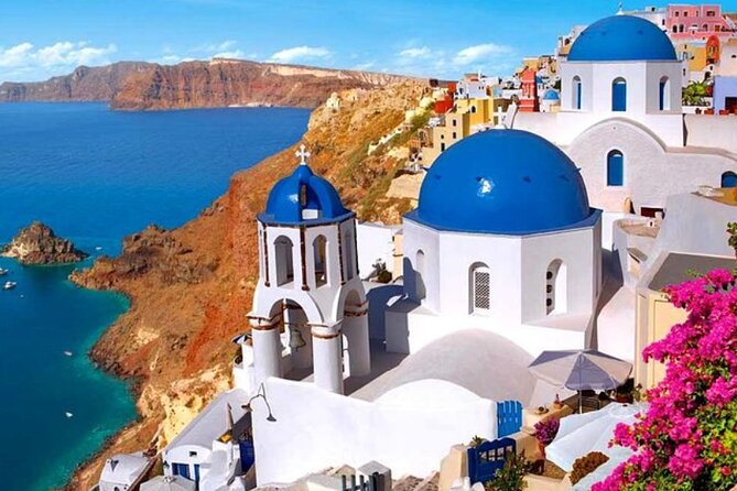 Santorini Tour Designed Especially for Cruise Passengers - Megalochori offers a slower village hour