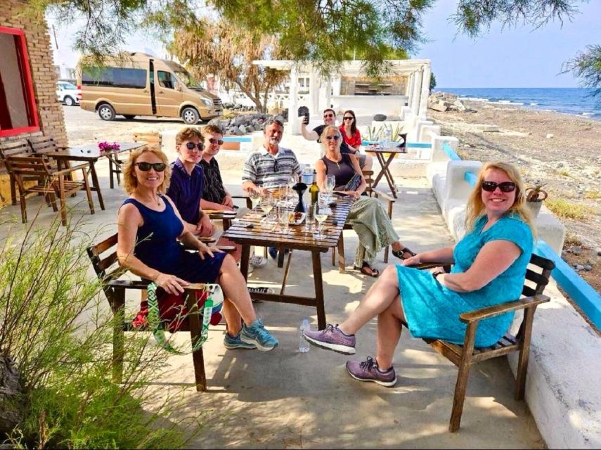 Santorini: Tour of Wineries with Wine Tasting & Food - The main winery turns tasting into dinner