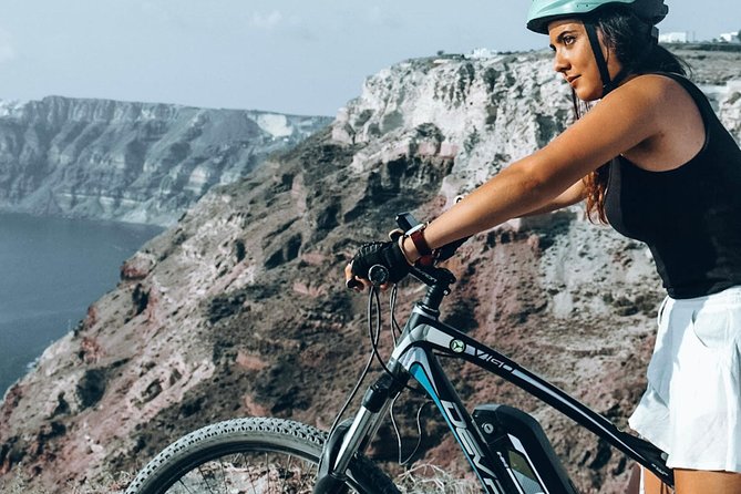 Santorini Tour on Electric Bikes & Scooters - Safety, equipment, and guide support