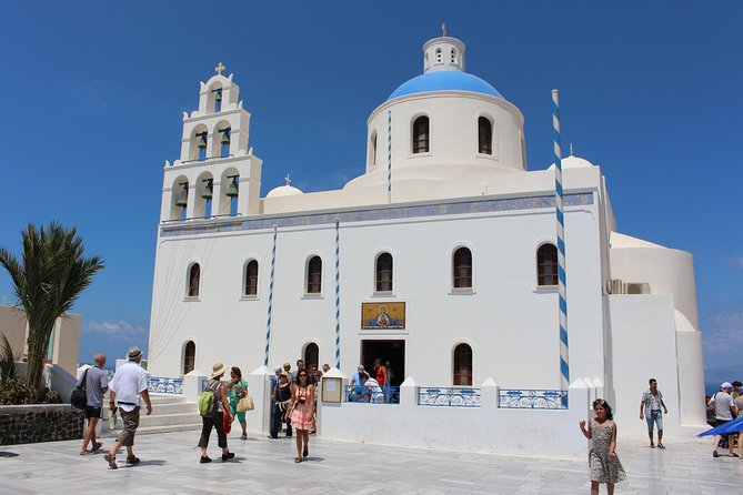 Santorini Traditional Villages and Oia Sunset Tour - Pyrgos, Santorini’s former capital