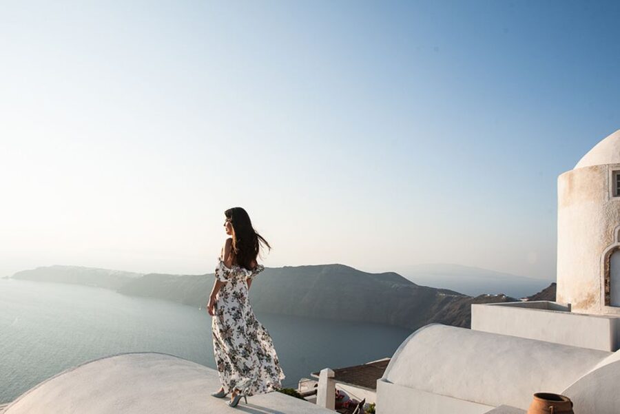Santorini Unfiltered: Luxury Photoshoot with a Photographer - Meeting outside Pliatsani Church