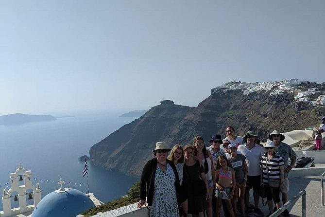 Santorini Unforgettable Experience Private Tour 6 - Hours - Venetsanos Winery above the caldera