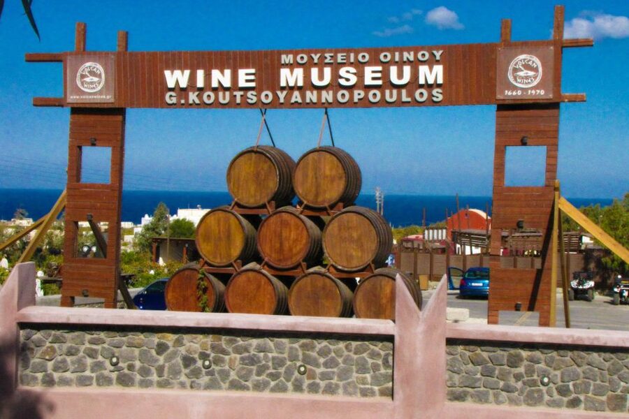 Santorini Visit Cave Wine museum and Wine tasting - How the audio-guided visit works