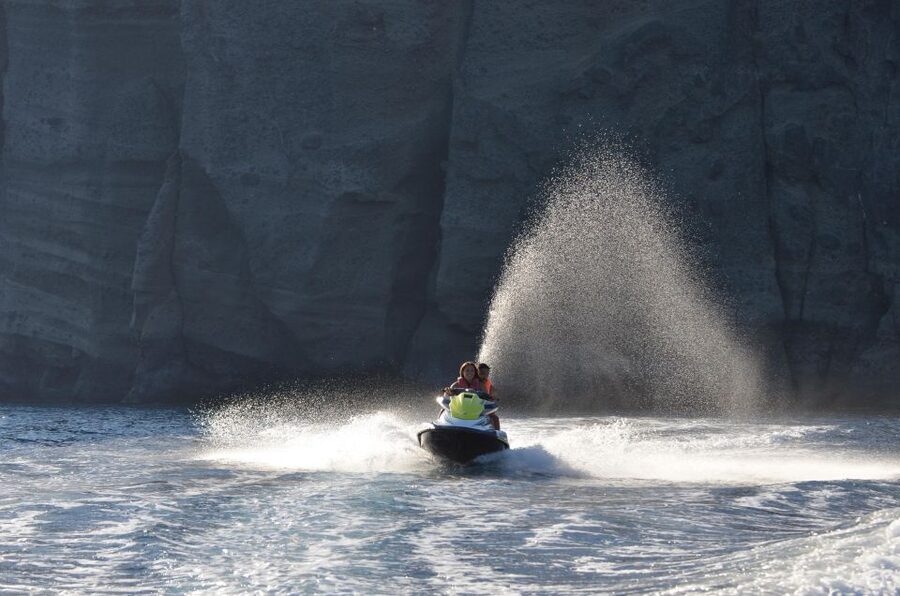 Santorini:Volcanic Beaches Cruise With Jet Ski - What this Santorini jet ski trip actually feels like