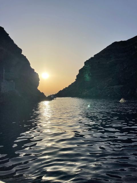 Santorini:Volcanic Beaches Cruise With Jet Ski - Akrotiri Lighthouse and the open-water stretch