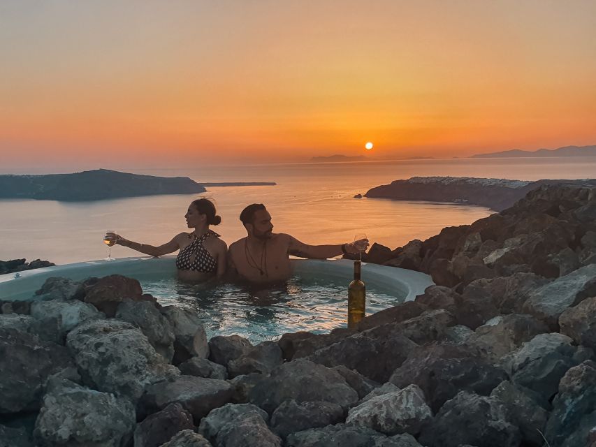 Santorini: Volcanic Hot-Tub Experience with Caldera Views - What Happens During the 90 Minutes