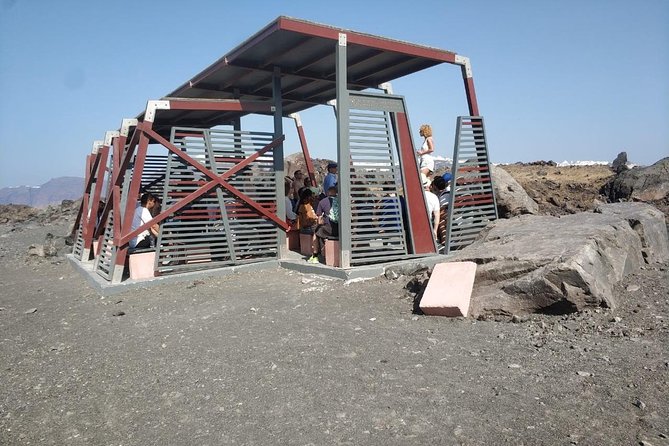 Santorini Volcanic Islands Cruise: Volcano,Hot Springs,Thirassia and Oia Sunset - Thirassia: lunch by the water or stairs to Manolas