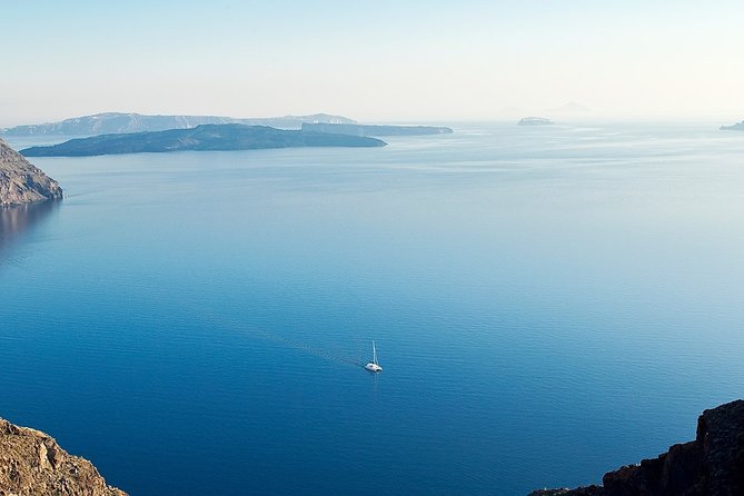 Santorini Volcanic Sunset Cruise - The volcanic hot springs swim