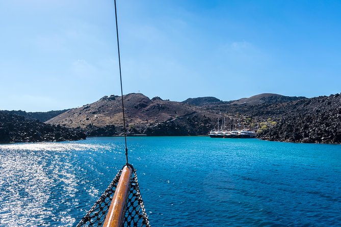 Santorini Volcano and Hot Springs Cruise Tour from Fira Old Port - The boat ride between the islands