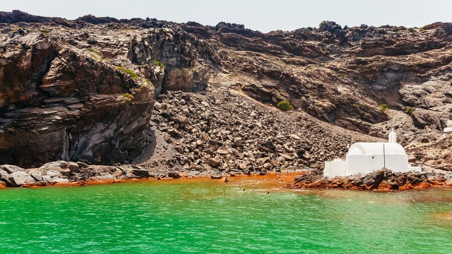Santorini: Volcano and Hot Springs Sunset Dinner Cruise - What $106 includes, and where the value lies