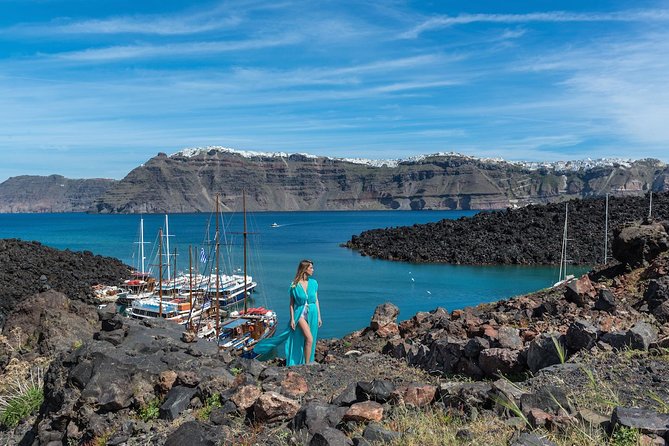 Santorini Volcano Half Day Tour - Nea Kameni and the volcanic ridge