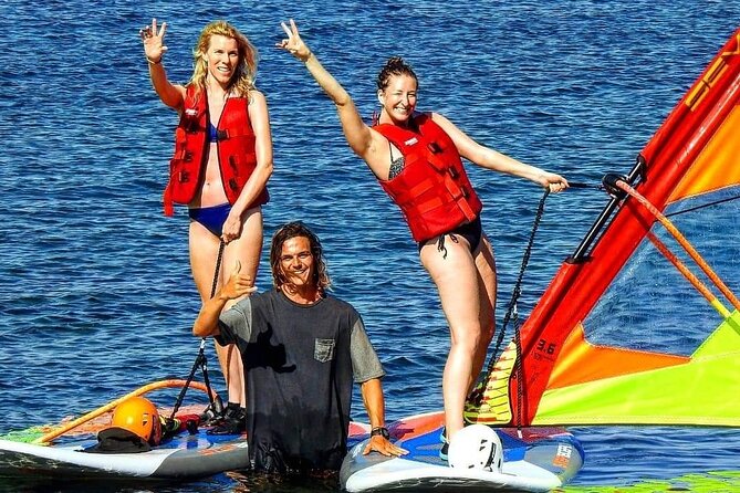 Santorini Windsurfing lessons - How the two-hour lesson builds your confidence