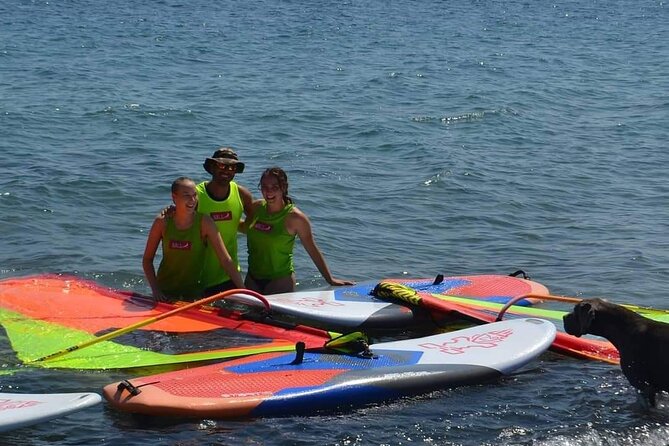Santorini Windsurfing lessons - Equipment, helmets, and the details that matter on the water