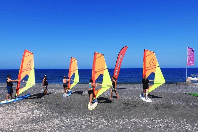 Santorini Windsurfing lessons - The price and what you receive for $144.18