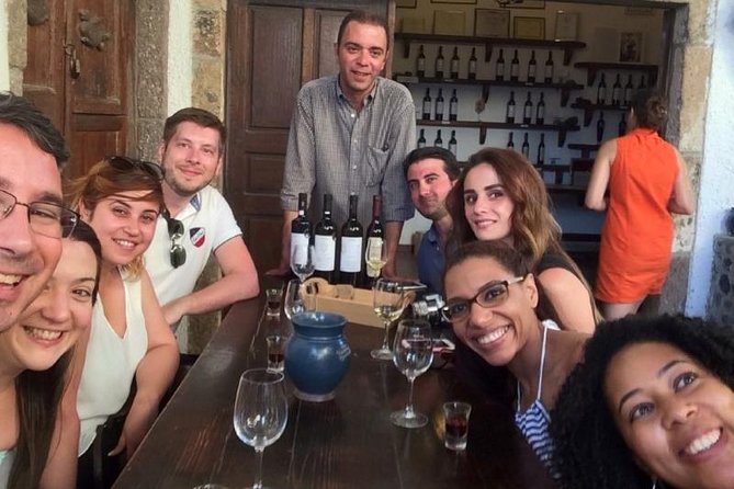 Santorini Wine Adventure with 12 Wine Tastings, Tapas and Sunset - Twelve wines with enough food to make sense of them